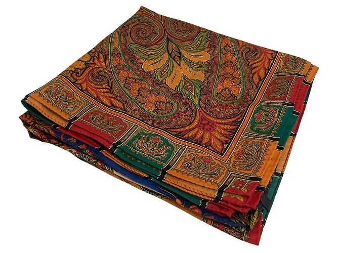 Grande stola Etro in lana e seta Multicolore
