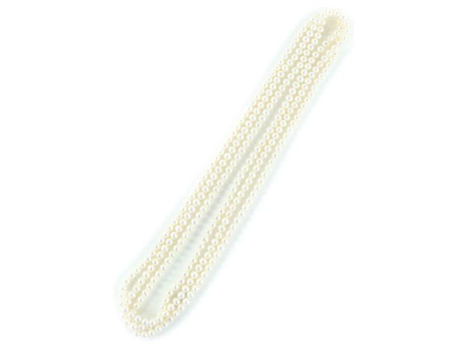 Tiffany & Co Collar de perlas de agua dulce Tiffany&Co. Blanco