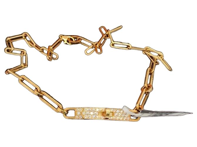 Kelly Hermès necklace Golden 