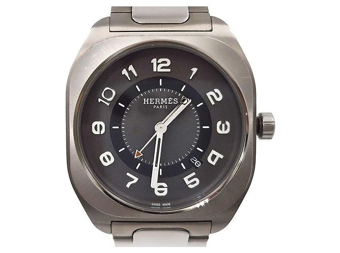 Hermès Titanium Watch Brown