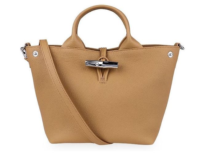 Longchamp Saco Tote Le Pliage para Mulher (Camel) Marrom