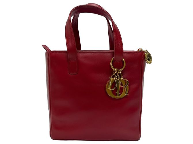 Dior Tote Bag Rot Stoff