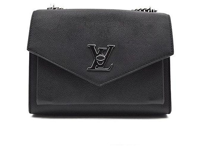 Louis Vuitton My Lockme BB Bolsa de mão em couro preto