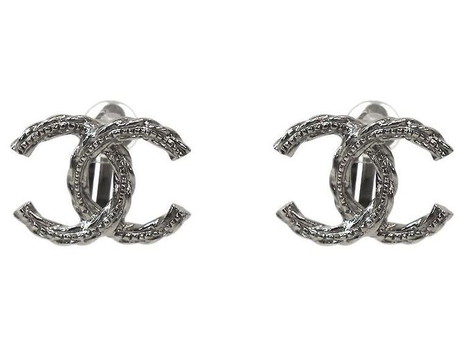 Orecchini Chanel B15B CC Argento