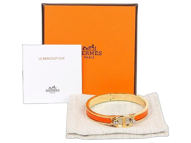 Hermès Anchor Armband PM Orange