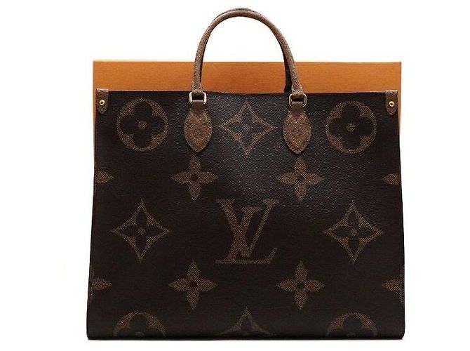 Louis Vuitton Borsa a spalla e Tote On The Go GM Monogram Giant Canvas Multicolore