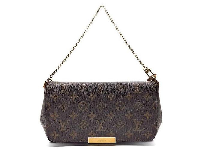 Louis Vuitton Monogram Favorite MM Bolsa marrom