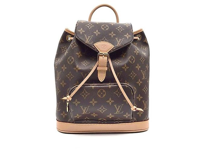 Louis Vuitton Monogram Montsouris Backpack PM Brown