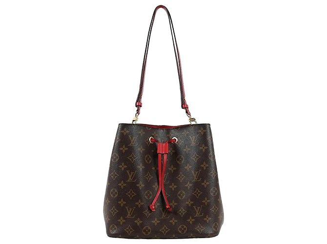 Néonoé Louis Vuitton NeoNoe MM Monogram Coclico Red Marrom
