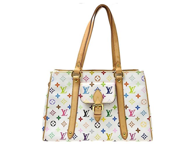 Louis Vuitton Aurelia Monogram Multicolor MM Blanc