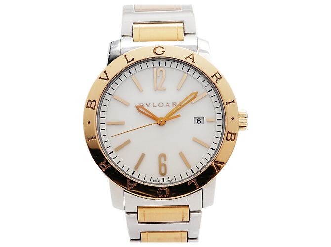 Bulgari Orologio da uomo Bvlgari Combination BB41SPG Quadrante bianco