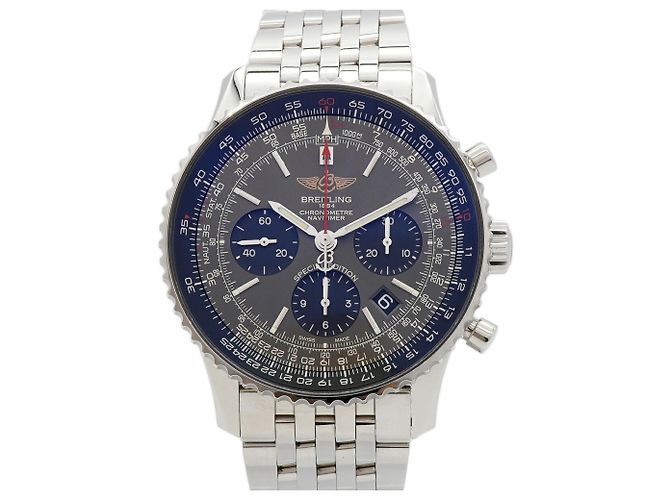 Orologio da uomo Breitling Navitimer 1 B01 AB0121 Quadrante Grigio