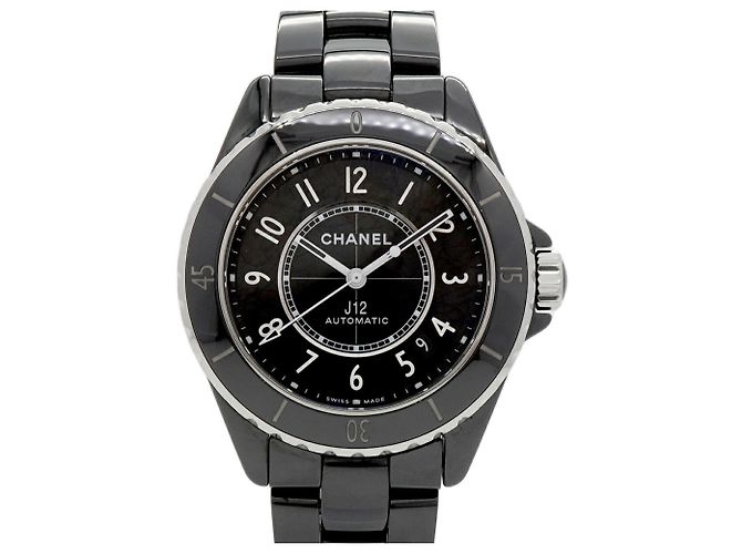 Orologio da uomo Chanel J12 H5697 Quadrante Nero
