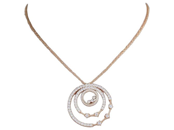 Collier Chopard Doré 