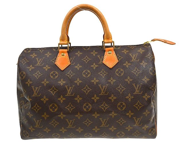 Louis Vuitton Speedy Monogram 35 Marrom