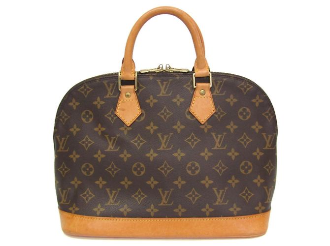 Louis Vuitton Alma Monogram PM Castaño