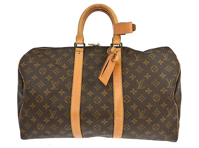 Louis Vuitton Keepall Monogram 45 Marrom