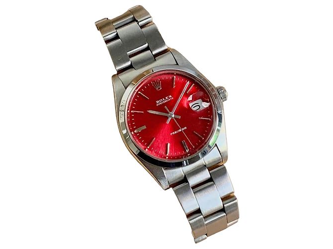 ROLEX OYSTER DATE PRECISION Red