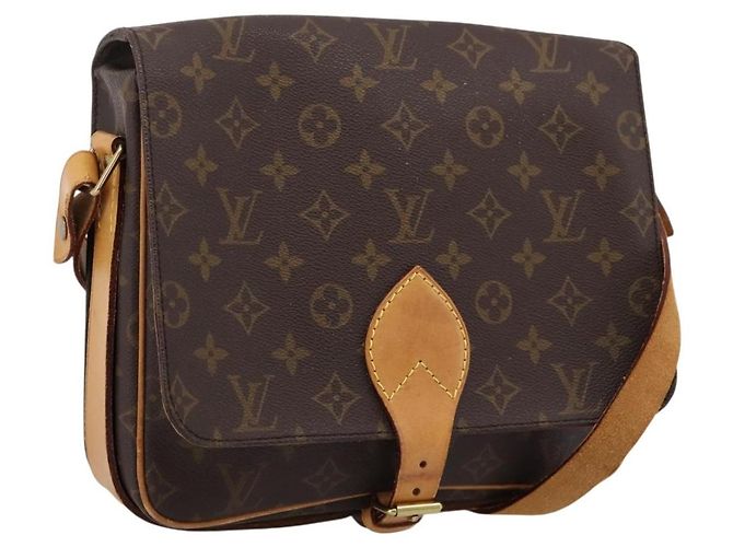 Louis Vuitton Cartouchiere Monogram GM Marrom