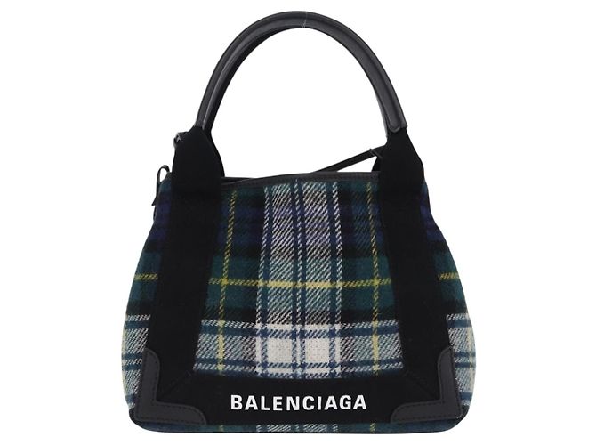 Balenciaga Cabas Wool XS Multicolor