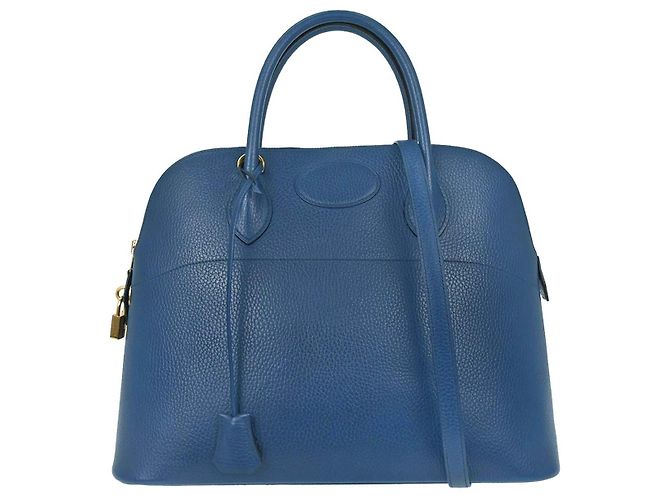 Hermès Hermes Bolide Ardenne 35 Bleu