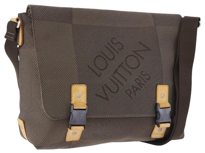 Bolsa de Ombro LOUIS VUITTON Damier Geant Roux Tail M93077 LV Auth ep15689