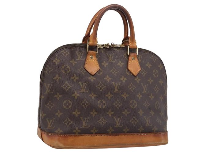 LOUIS VUITTON Borsa a mano Alma Monogram M51130 LV Auth 198498 Monogramma