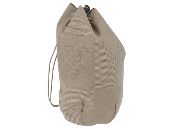 Bolsa de Ombro LOUIS VUITTON Damier Geant Matero PM Bege M93013 LV Auth BA14877