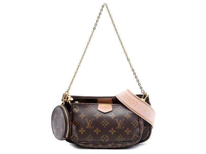 Sac Louis Vuitton Monogram Multi Pochette Accessoires Marron
