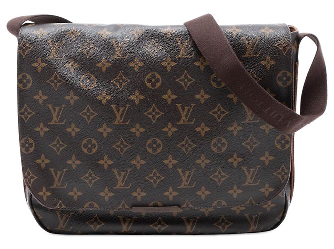 Borsa a tracolla Louis Vuitton Monogram Beaubourg Messenger MM Marrone