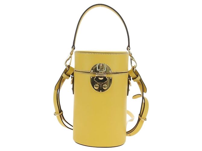 Miu Miu Vintage Leather Jaune