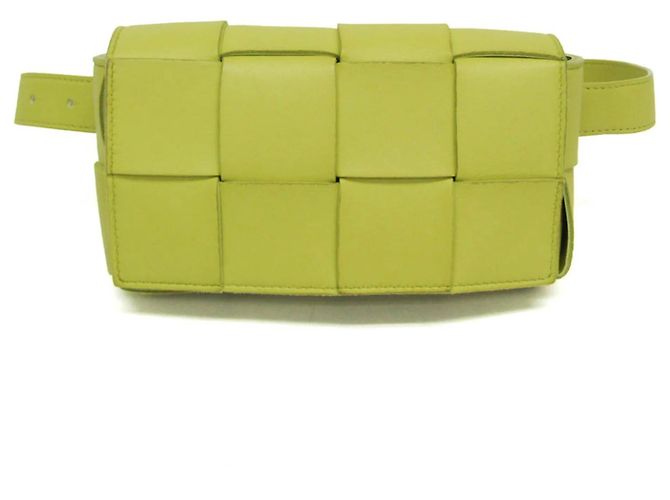 Bottega Veneta Cassette Leather Large Vert