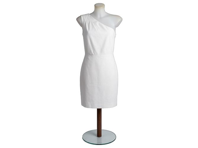 Autre Marque Richmond einschultriges weißes Kleid