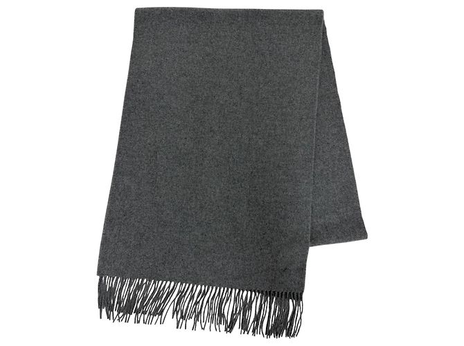 Hermès Sciarpa in cashmere Hermes in grigio Marrone
