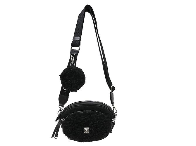 MCM Cuir Vintage Noir