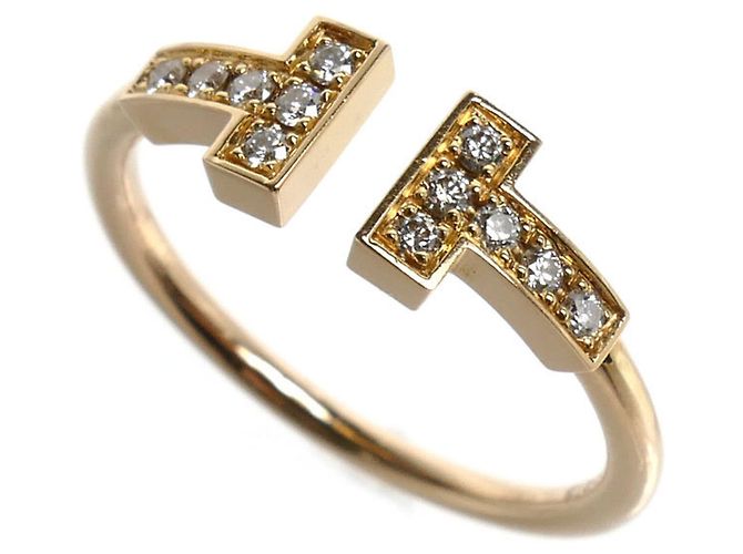 Anello Tiffany & Co. T Wire in oro rosa 18K