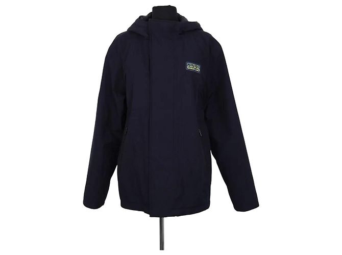 Parka in cotone blu navy Apc