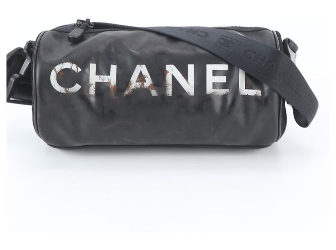 Borsa Chanel Sport Line Coco Mark Nero Bianco