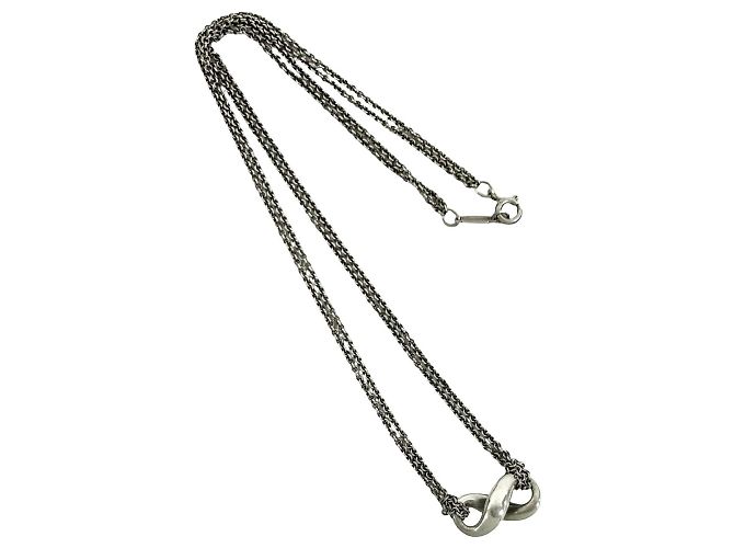 Tiffany & Co Collana Tiffany Vintage Infinity Argento