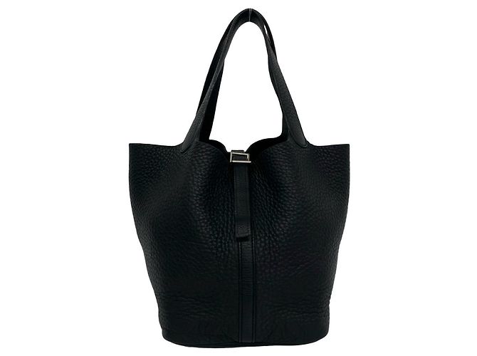 Hermès Borsa Hermes Picotin Lock MM Nero