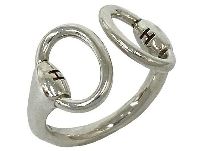Hermès Hermes Vintage Nausicaä Ring Silber 