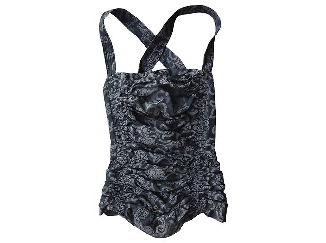 Top de tirantes Alaïa Negro