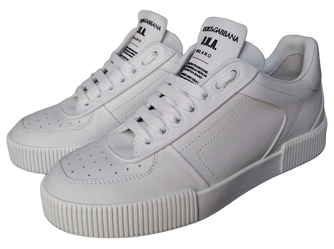 Dolce & Gabbana Miami D.N.A. Low-Top Sneaker Weiß
