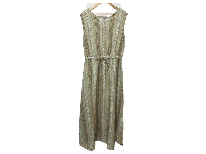 Autre Marque SHIPS Kleid mit geometrischem Paisley-Print Braun