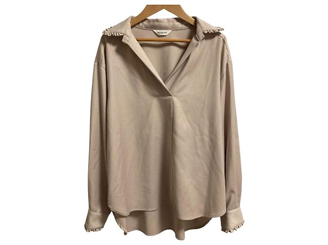 Autre Marque Blusa Ingeborg Micro T/R Gabardine Rosa