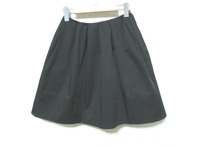 Autre Marque FOXEY NEW YORK Random Tuck Rock Schwarz
