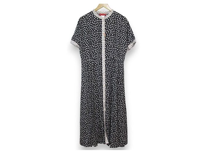 Autre Marque MAX&Co. Langes Kleid Schwarz