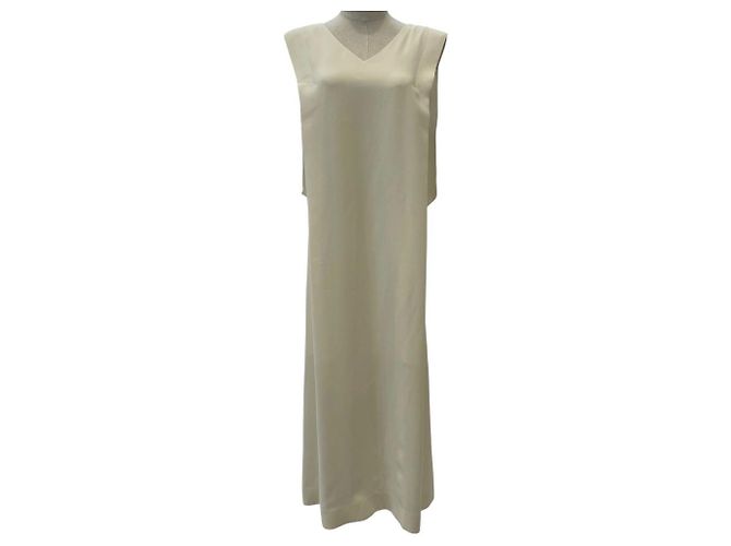 Autre Marque JUSGLITTY Double Cross Kleid Weiß