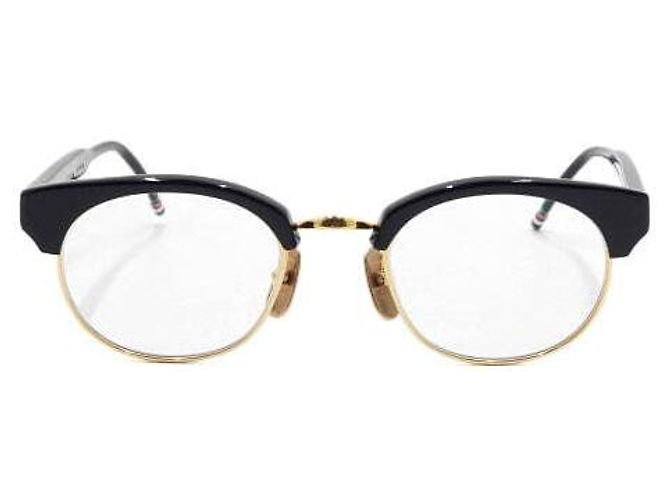 Thom Browne Black Acetate Eyeglass Frame