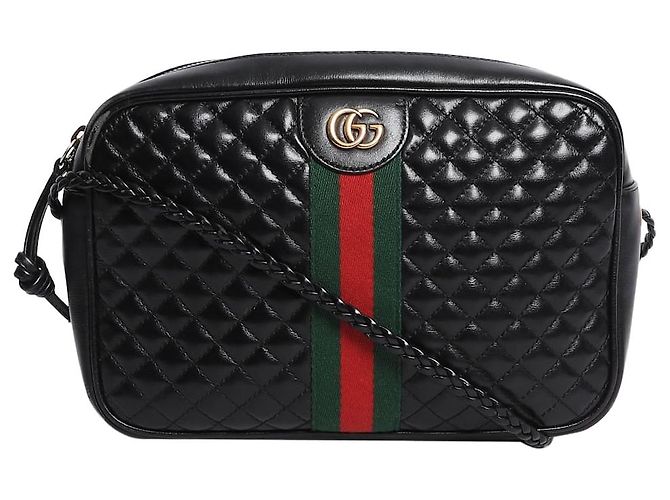 Gucci Borsa Camera Trapuntata nera Nero 